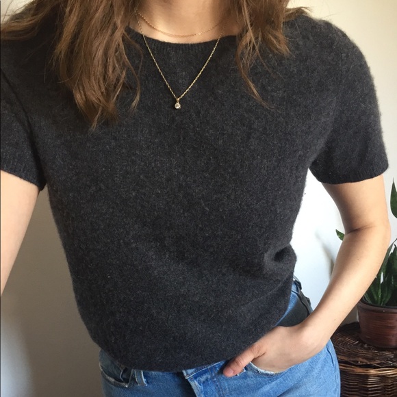 RALPH LAUREN cashmere sweater short sleeves soft - Picture 3 of 6